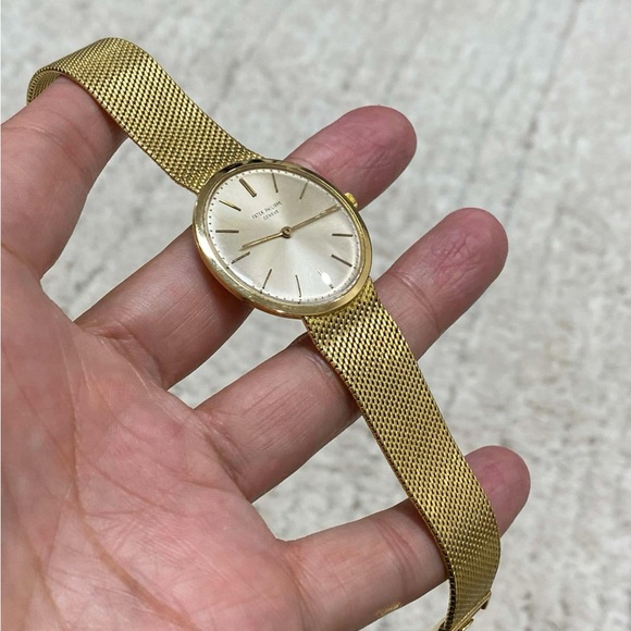 PATEK PHILIPPE Calatrava 3429 18K Yellow Gold unisex watch 35mm. Manual wind. - Picture 6 of 16